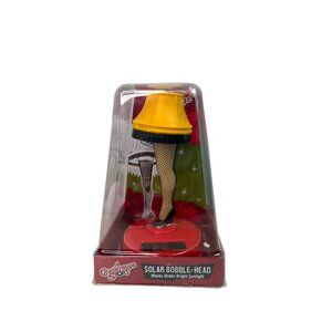 A Christmas Story Solar Bobble-Head Leg Lamp Novelty Decor Moves Fragile Boobler